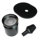 Multifunction Gravity, Metal Body, 360 Degree Rotating Clear Glass 15Inches