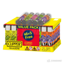 Clipper Melting Psycho Lighters- 48ct (+5 Free)