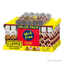 Clipper Skull Fire Lighters- 48ct (+5 Free)