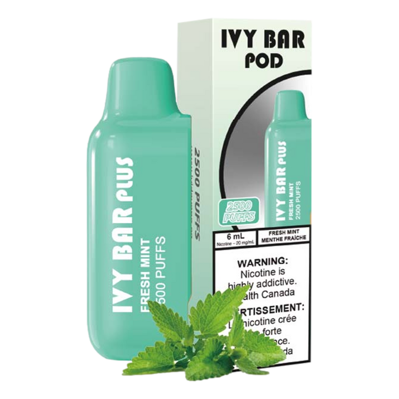 Ivy Bar Pods 2500 Puffs - 10 CT