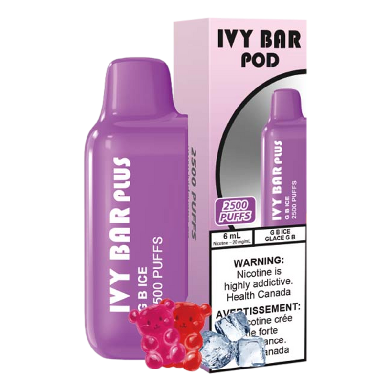 Ivy Bar Pods 2500 Puffs - 10 CT