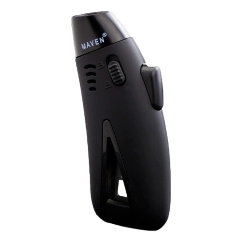 Maven Razor Pocket Torch Lighter - 9ct (Black/Red/Yellow)