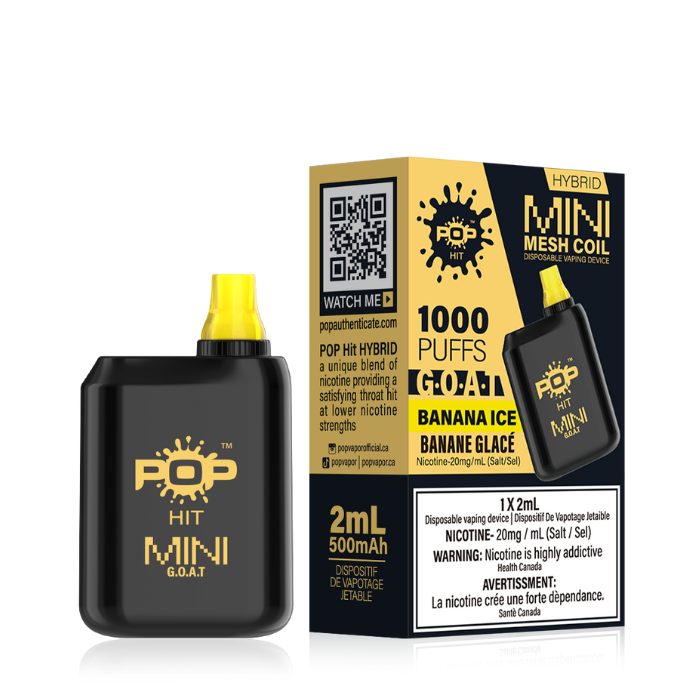 Pop Box Mini 1000 Disposable Vape Device - 10ct