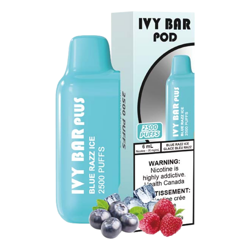 Ivy Bar Pods 2500 Puffs - 10 CT