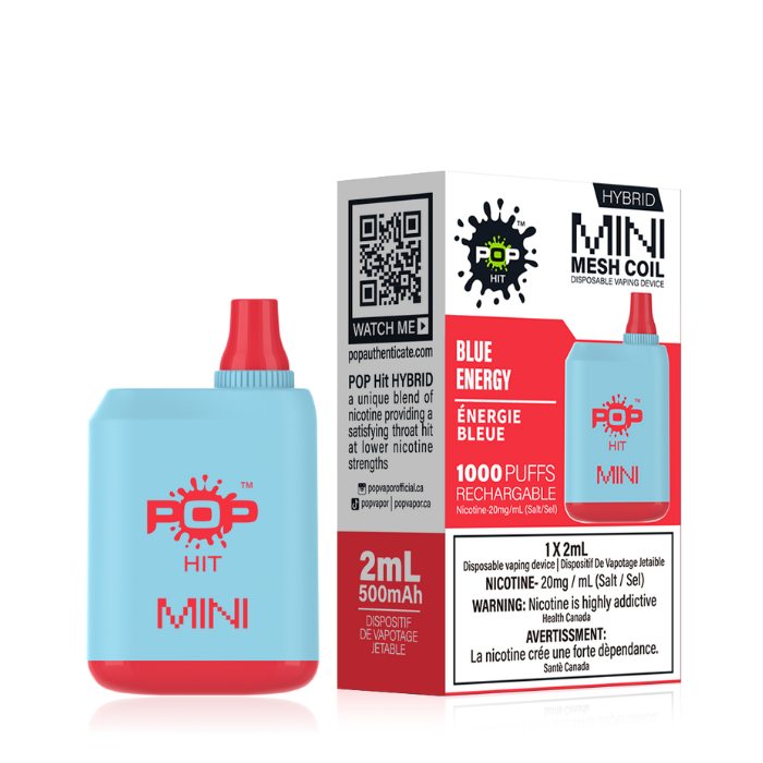 Pop Box Mini 1000 Disposable Vape Device - 10ct