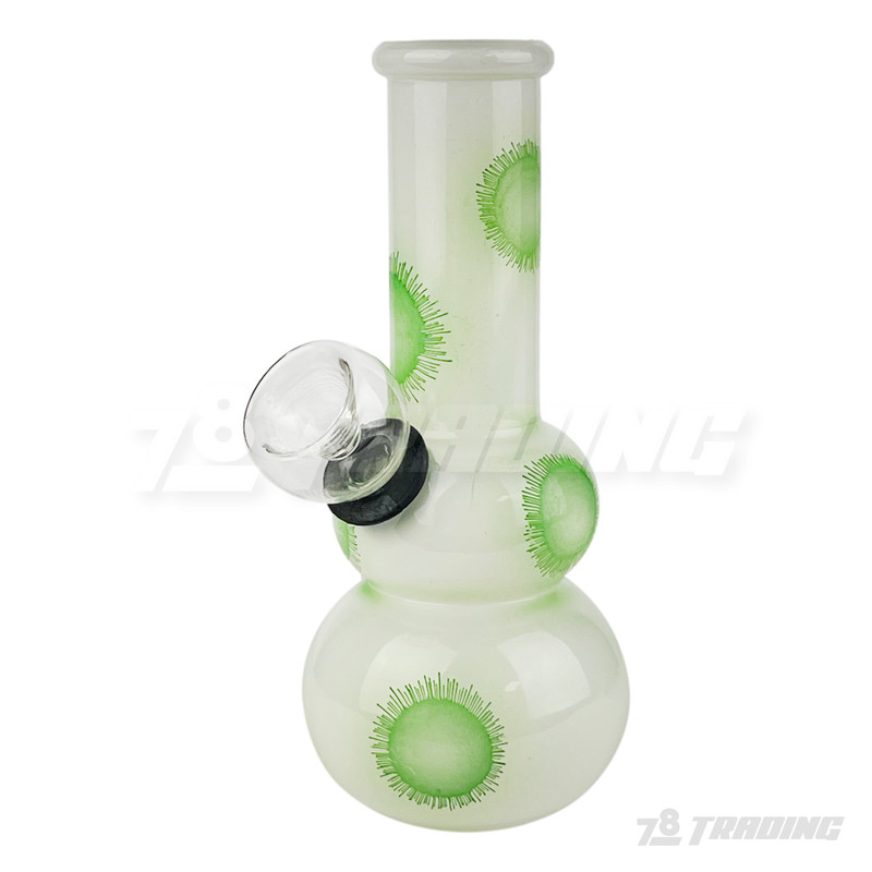 5" Mini Beaker Glass Bong - Sunflower
