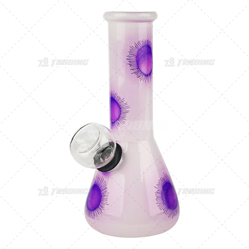 5" Mini Beaker Glass Bong GP1407 - A