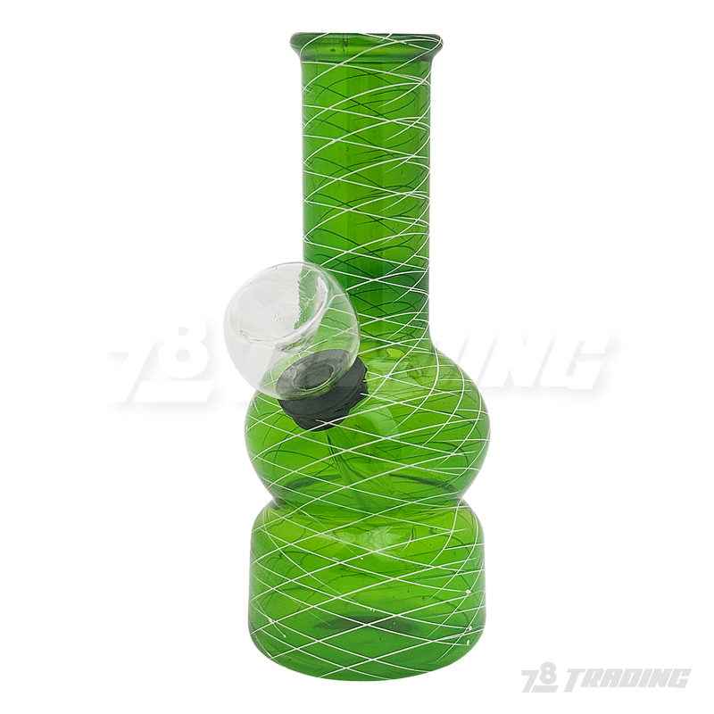5" Mini Beaker Glass Bong - Fishnet