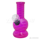 5" Mini Beaker Glass Bong - Fishnet