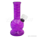 5" Mini Beaker Glass Bong - Fishnet