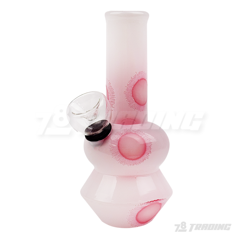 5" Mini Beaker Glass Bong - Sunflower