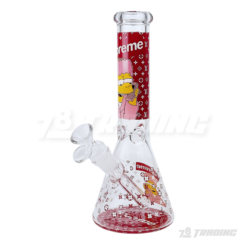 LV x Supreme Decal 10inches Beaker - FG103803