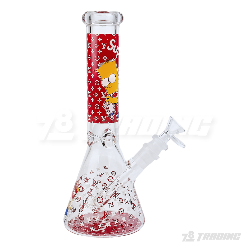 LV x Supreme Decal 10inches Beaker - FG103803