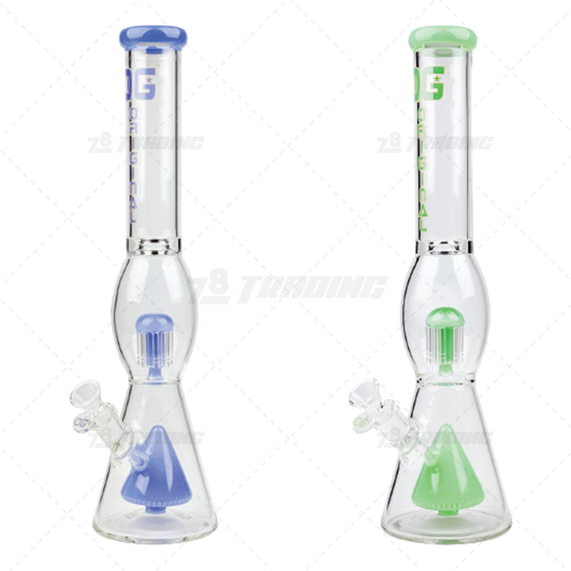 OG Original Glass Tree Perc. Beaker in Beaker 18" - OG615