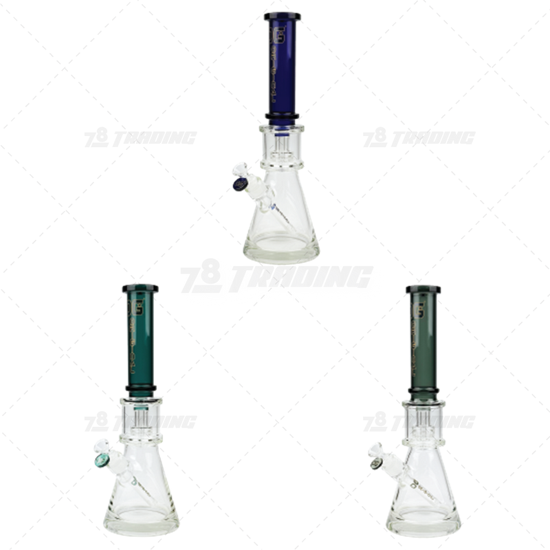 OG Original Glass Showerhead Beaker Thick Bottom 16" - OG620