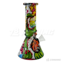 5.5" Designed Mini Soft Glass Beaker Bong - BLMIN03