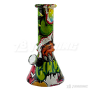 5.5" Designed Mini Soft Glass Beaker Bong - BLMIN03
