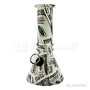 5.5" Designed Mini Soft Glass Beaker Bong - BLMIN03