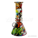 5.5" Designed Mini Soft Glass Beaker Bong - BLMIN03