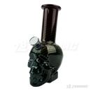 Skull Shape 5.5" Designed Mini Soft Glass Bong - BLMIN05-7
