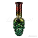 Skull Shape 5.5" Designed Mini Soft Glass Bong - BLMIN05-7