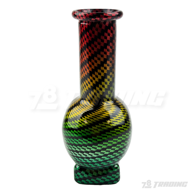 Skull Shape 5.5" Designed Mini Soft Glass Bong - BLMIN05-7