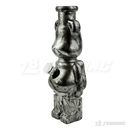 Hydrographic Bear 7.5 Inches Soft Glass Bong - BLX06