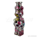 Hydrographic Bear 7.5 Inches Soft Glass Bong - BLX06