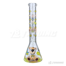 CHEECH Glass 16inches HI BEAR BEAKER - CH297