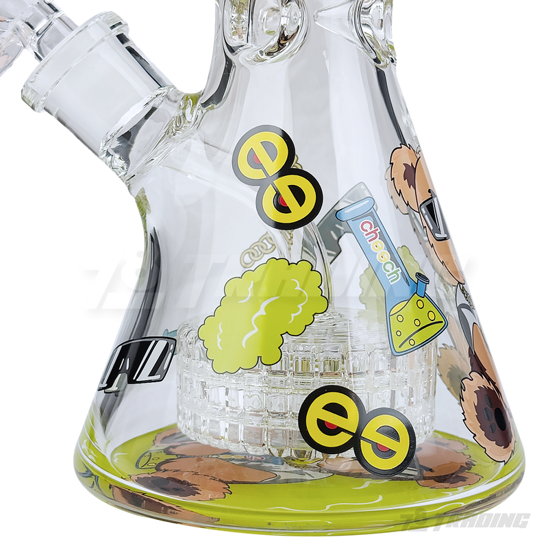 CHEECH Glass 16inches HI BEAR BEAKER - CH297