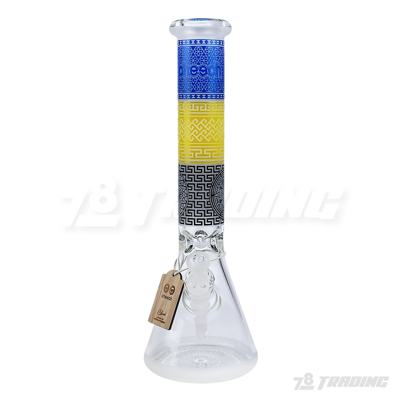 CHEECH Glass 15” BLASTER PATTERN BEAKER - CHE163