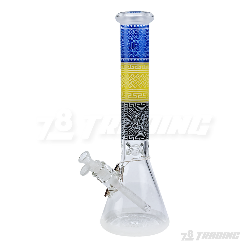 CHEECH Glass 15” BLASTER PATTERN BEAKER - CHE163