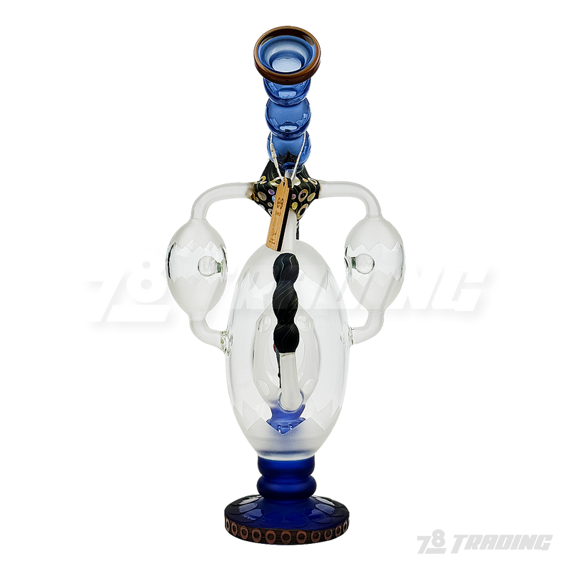 CHEECH Glass 14.5inches ROOSTER IN A EGG - CHE312