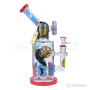 CHEECH Glass 12inches DUNKED-OUT DRIP WATERPIPE - CHE360