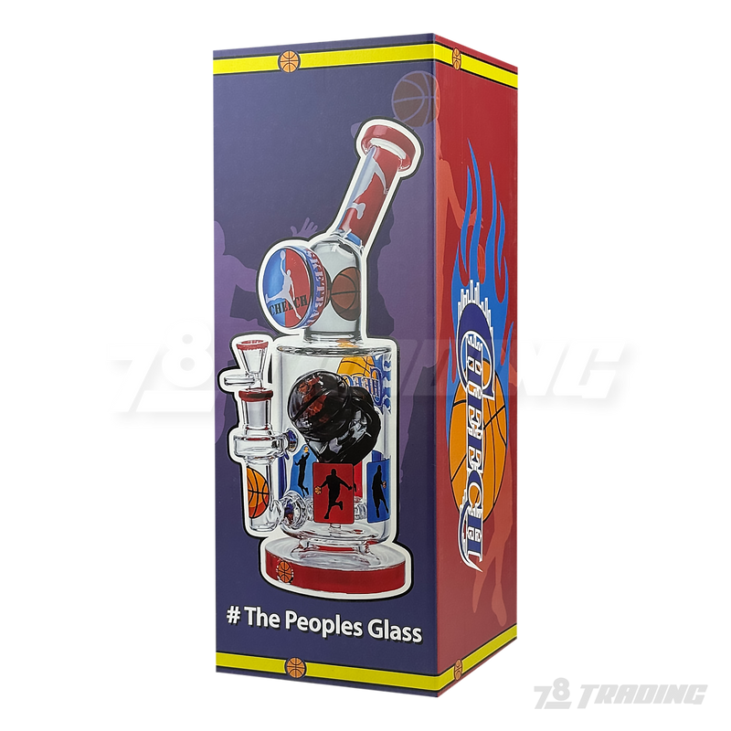 CHEECH Glass 12inches DUNKED-OUT DRIP WATERPIPE - CHE360