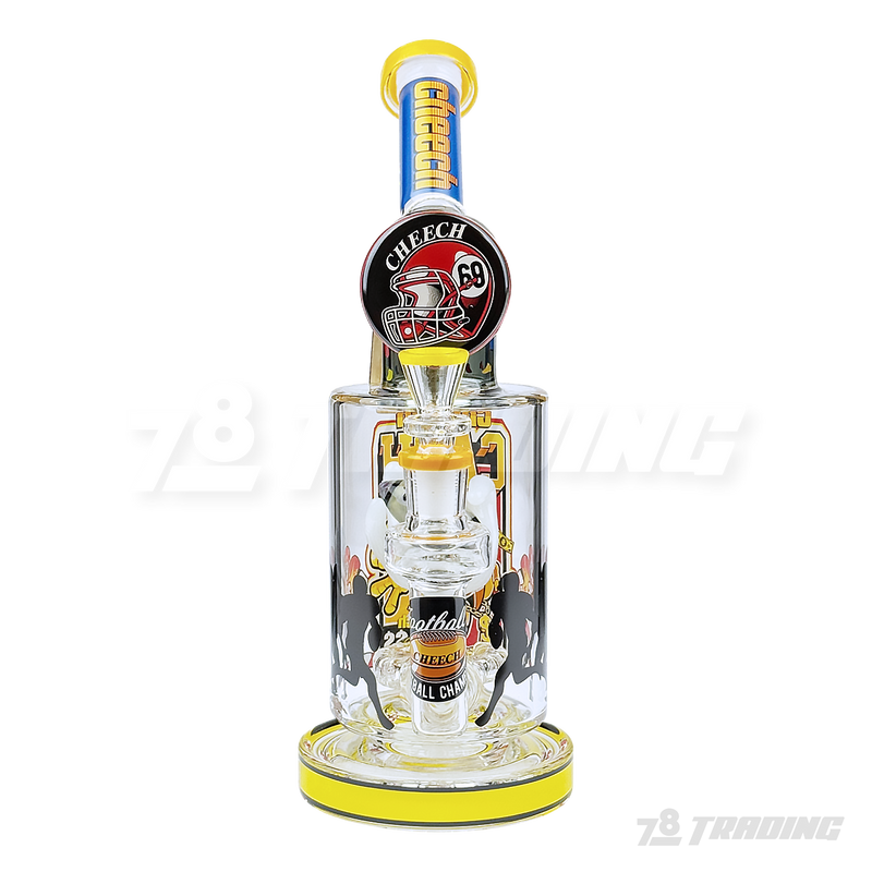 CHEECH Glass 12inches SMOKEY BREAKAWAY BLAZE WATERPIPE - CHE362