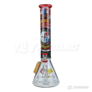 CHEECH Glass 15inches DICE-THEMED VIBRANT CASINO BEAKER - CHE375