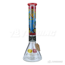 CHEECH Glass 15inches DICE-THEMED VIBRANT CASINO BEAKER - CHE375