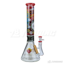 CHEECH Glass 15inches DICE-THEMED VIBRANT CASINO BEAKER - CHE375
