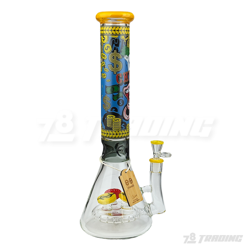 CHEECH Glass 15inches CASH-OUT BEAKER - CHE376