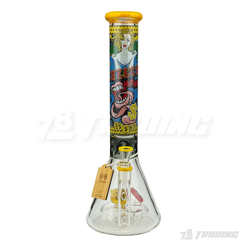 CHEECH Glass 15inches CASH-OUT BEAKER - CHE376