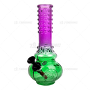 D&K Glass Round Base Glass Pipe with Gift Box Package - DK137