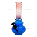 D&K Glass Round Base Glass Pipe with Gift Box Package - DK137