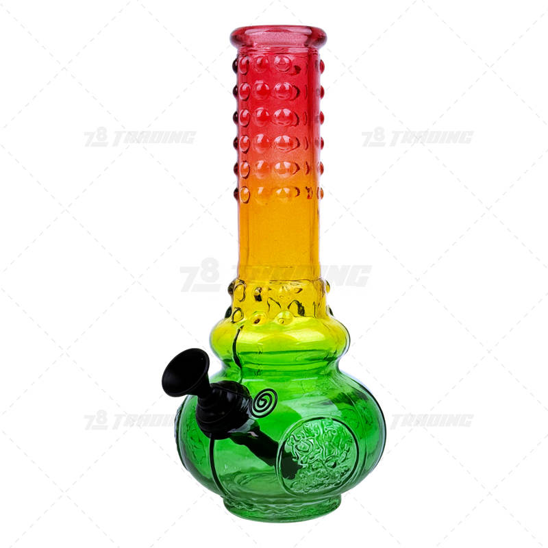 D&K Glass Round Base Glass Pipe with Gift Box Package - DK137