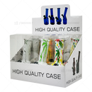D&K Glass Detachable Acrylic Mini Pipe 6Pcs/Box - LEAF