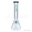 DOPE Glass 10" Simple Logo Beaker
