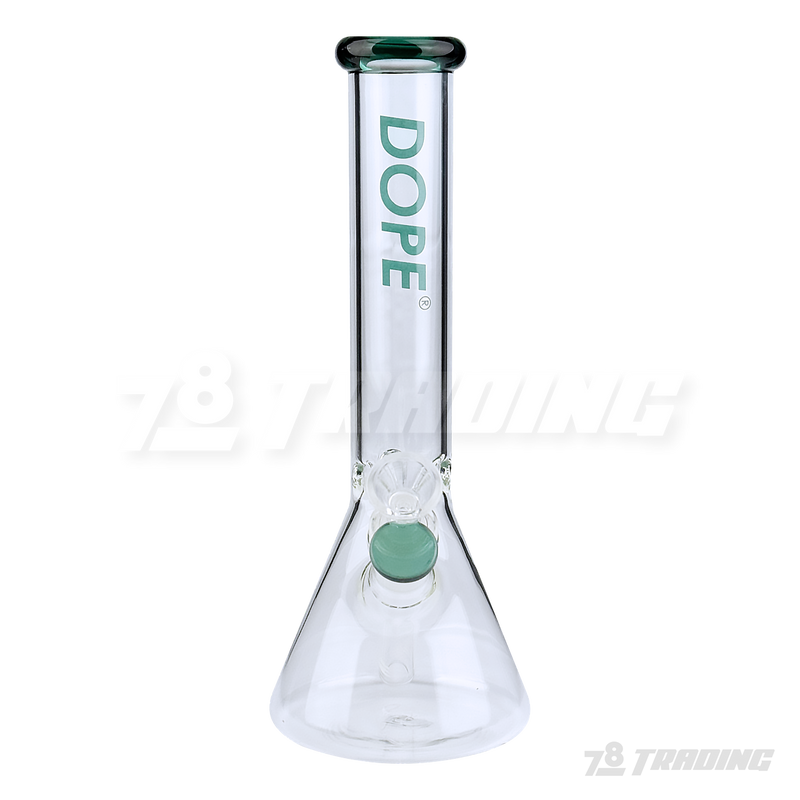 DOPE Glass 10" Simple Logo Beaker
