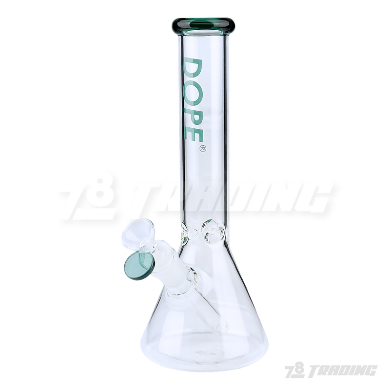 DOPE Glass 10" Simple Logo Beaker