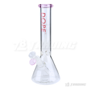 DOPE Glass 10" Simple Logo Beaker