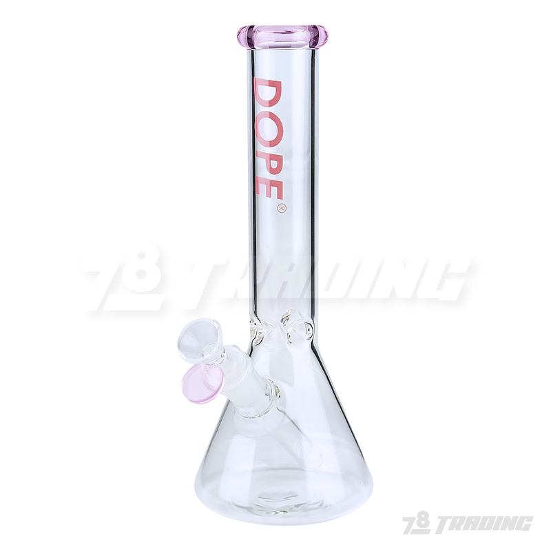 DOPE Glass 10" Simple Logo Beaker